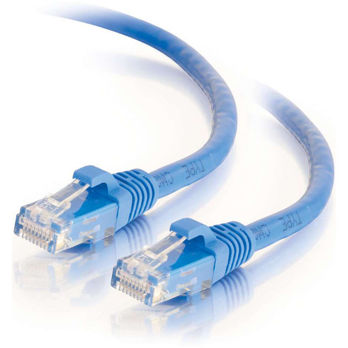 C2G 10' Cat6 550MHz Snagless Patch Ethernet Cable (Blue)