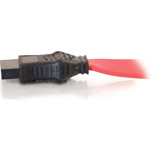C2G 7-Pin 180 1-Device Serial ATA Cable - 18