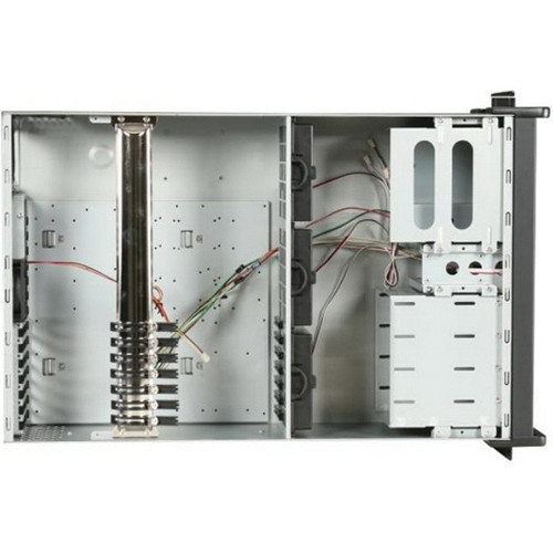 iStarUSA D Storm Series D-400L-7SE 4U High Performance Rackmountable Chassis (Red Bezel)