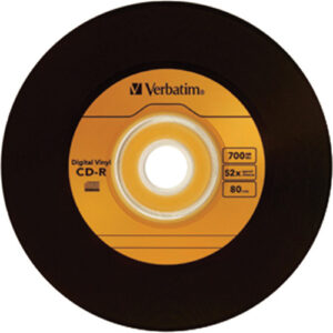 Verbatim Digital Vinyl CD-R 700MB/80 Minutes Disc (Pack of 10)