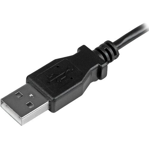 StarTech Right-Angle Micro-USB to USB Charge & Sync Cable (6')