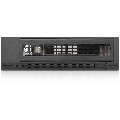 iStarUSA 5.25" to 3.5"/2.5" SATA SAS 6Gbps HDD SSD Hot-Swap Rack with Key Lock