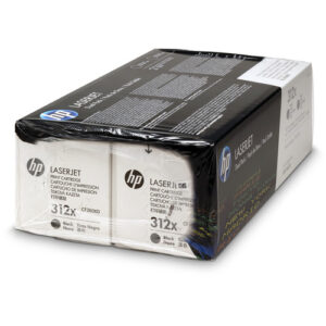 HP 312X Black High Yield LaserJet Toner Cartridge (2-Pack)