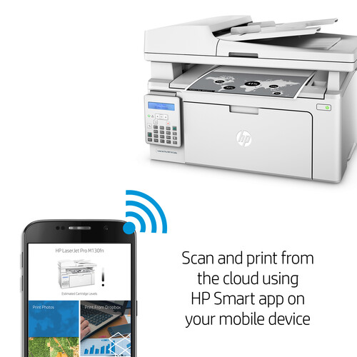 HP LaserJet Pro M130fn All-in-One Monochrome Laser Printer