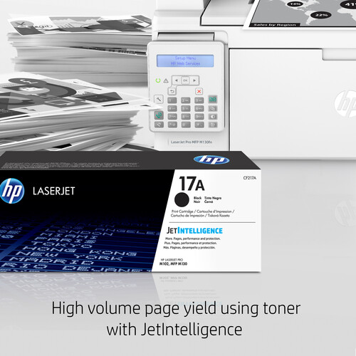 HP LaserJet Pro M130fn All-in-One Monochrome Laser Printer