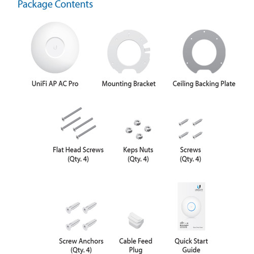 Ubiquiti Networks UAP-AC-PRO UniFi Access Point Enterprise Wi-Fi System
