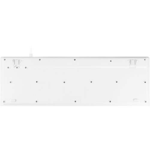 Macally 103 Key Full-Size USB Keyboard With Shortcut Keys for Mac (White)