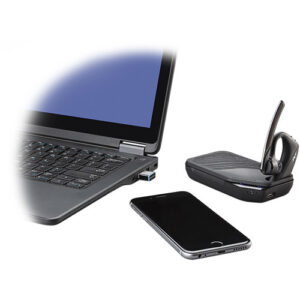 Plantronics Voyager 5200 UC Bluetooth Headset System with USB Type-A Adapter