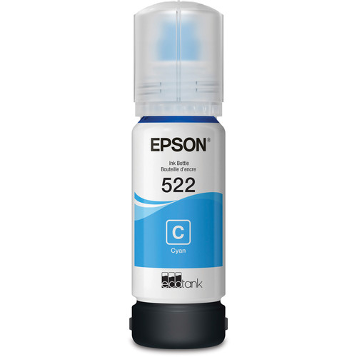 Epson T522 Multi-Color Ink Bottle Pack (Cyan, Magenta, Yellow)