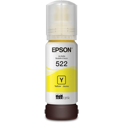 Epson T522 Multi-Color Ink Bottle Pack (Cyan, Magenta, Yellow)