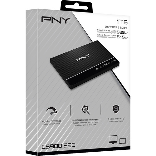 PNY Technologies 1TB CS900 SATA III 2.5
