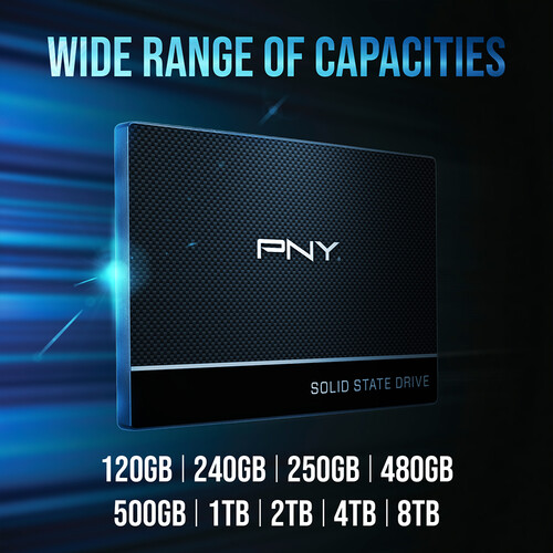 PNY Technologies 1TB CS900 SATA III 2.5