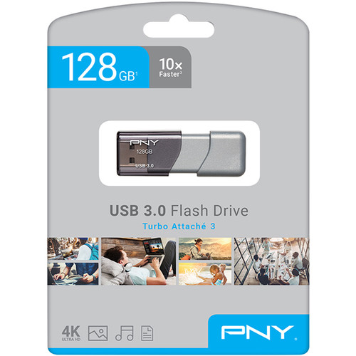 PNY Technologies 128GB Turbo 3.0 USB Flash Drive