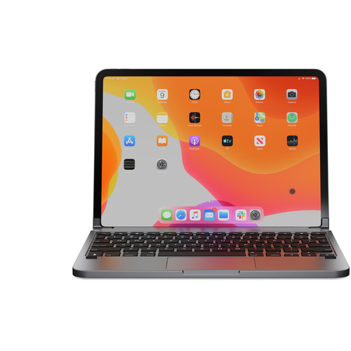 Brydge 11.0 Pro+ Wireless Backlit Keyboard with Trackpad for iPad Pro 11" (Space Gray)
