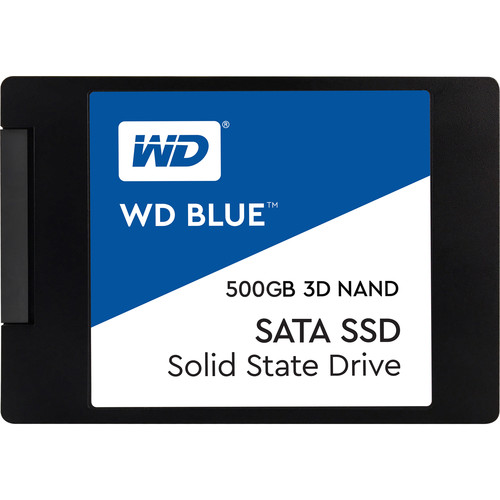 WD 500GB Blue 3D NAND SATA III 2.5" Internal SSD (Retail)