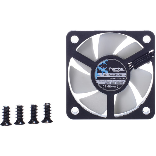 Fractal Design Silent Series R3 50mm Cooling Fan (White)