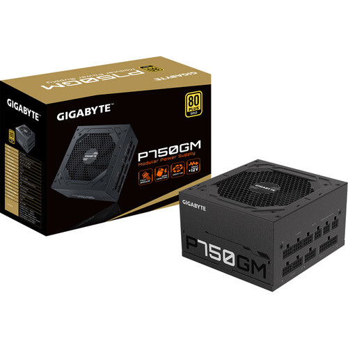 Gigabyte GP-P750GM 750W 80 PLUS Gold Modular Power Supply