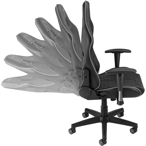 Spieltek 100 Series Gaming Chair (Black & Gray)