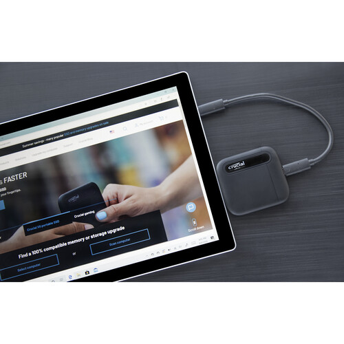 Crucial 500GB X6 Portable SSD