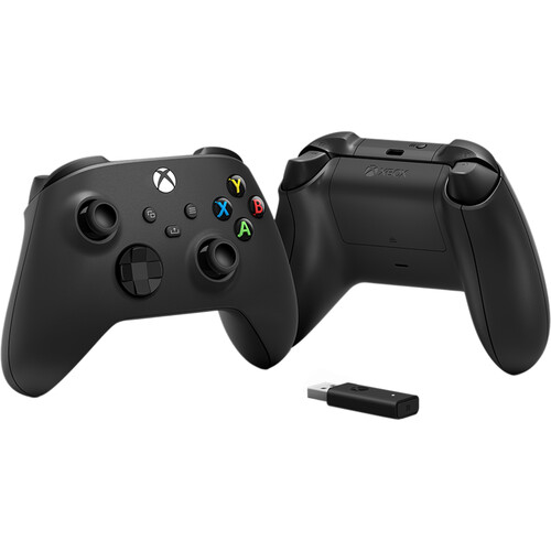 Microsoft Xbox Wireless Controller + Wireless Adapter Bundle for Windows 10