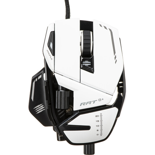Verbatim Mad Catz R.A.T. 8+ Gaming Mouse (White)