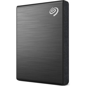 Seagate 2TB One Touch USB 3.2 Gen 2 External SSD (Black Woven Fabric)