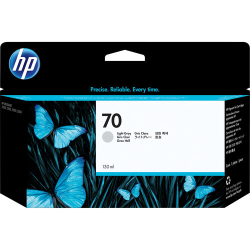 HP 70 Light Gray Ink Cartridge (130 ml)