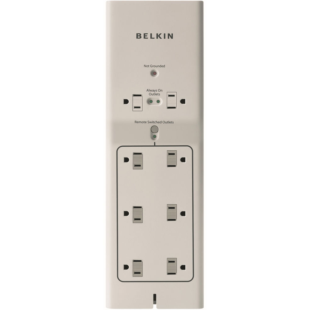 Belkin Conserve Switch 8-Port Surge Protector with Remote