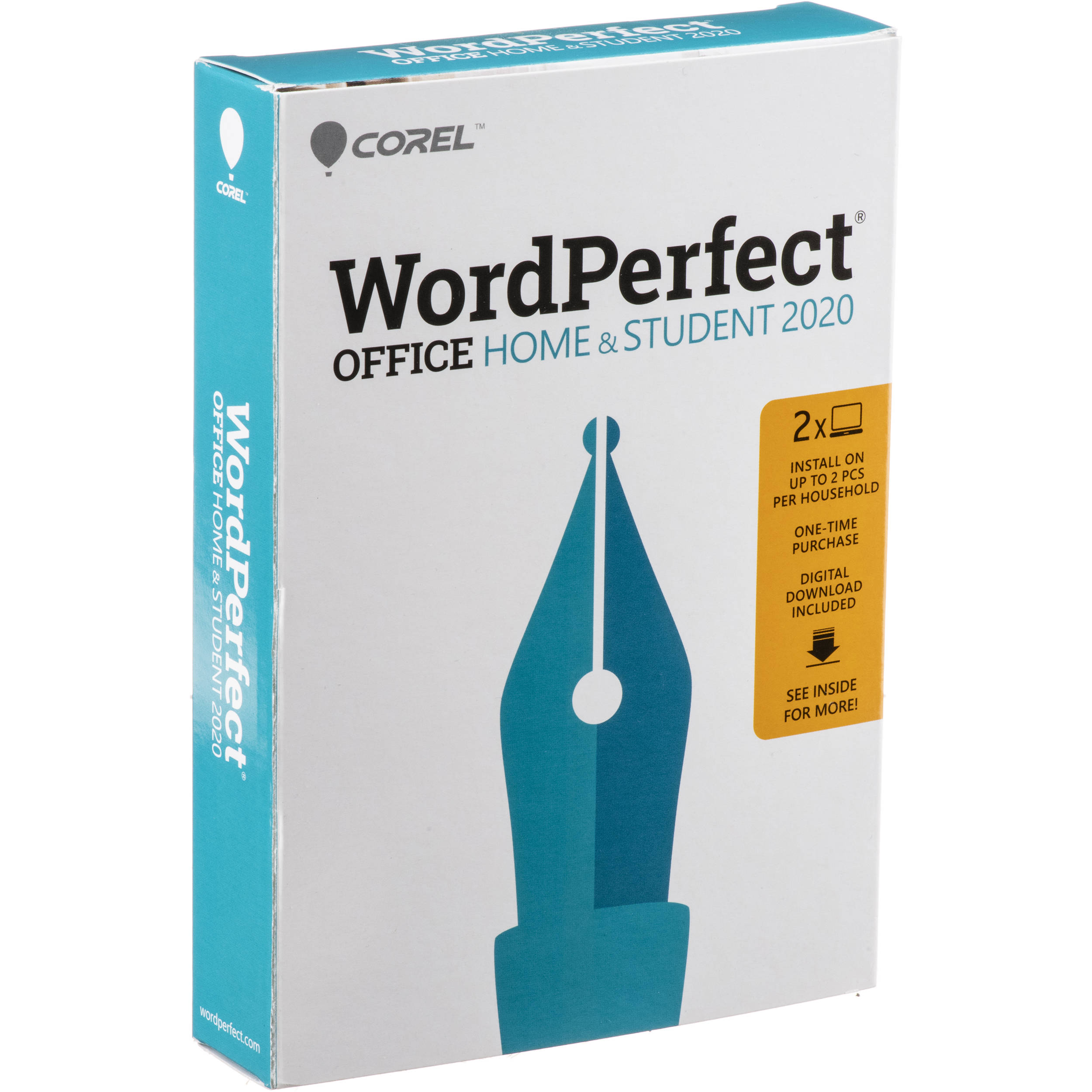 Corel WordPerfect Office Home & Student 2020 (Windows, Boxed)