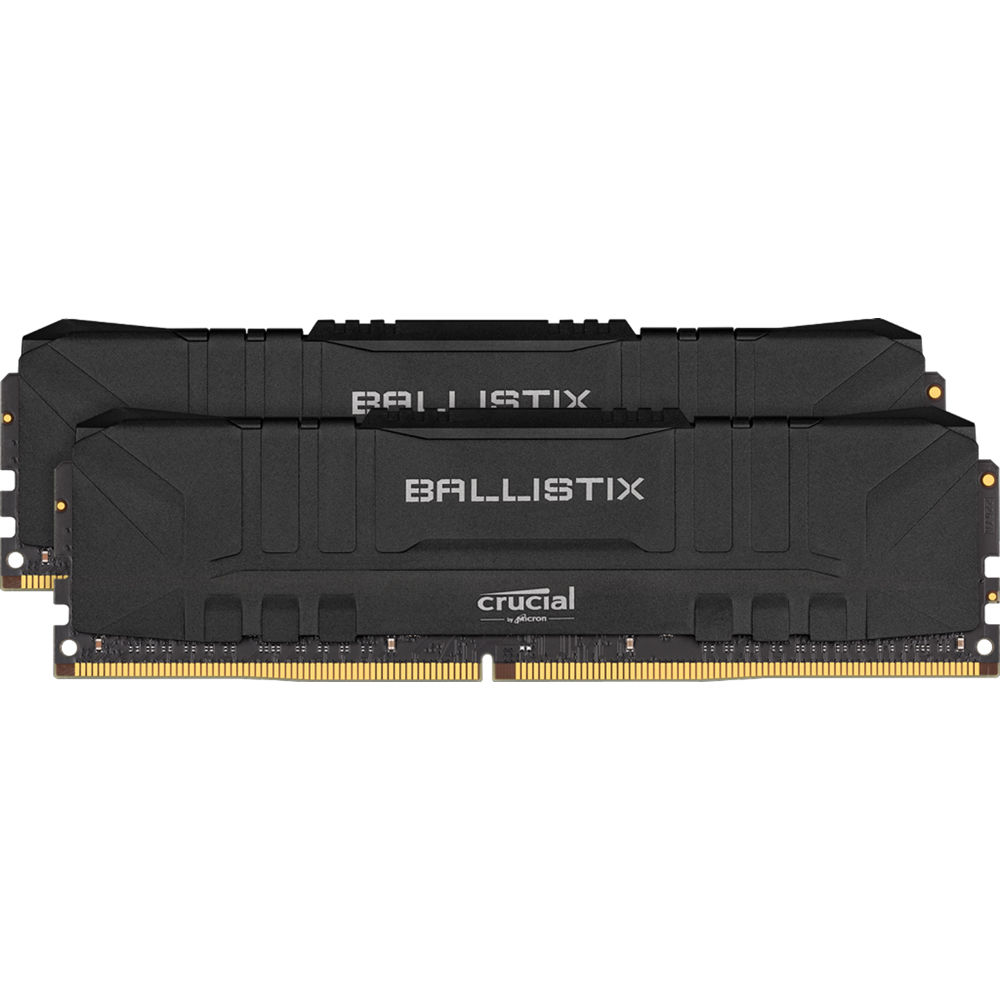 Crucial 16GB Ballistix DDR4 3000 MHz UDIMM Gaming Desktop Memory Kit (2 x 8GB, Black)