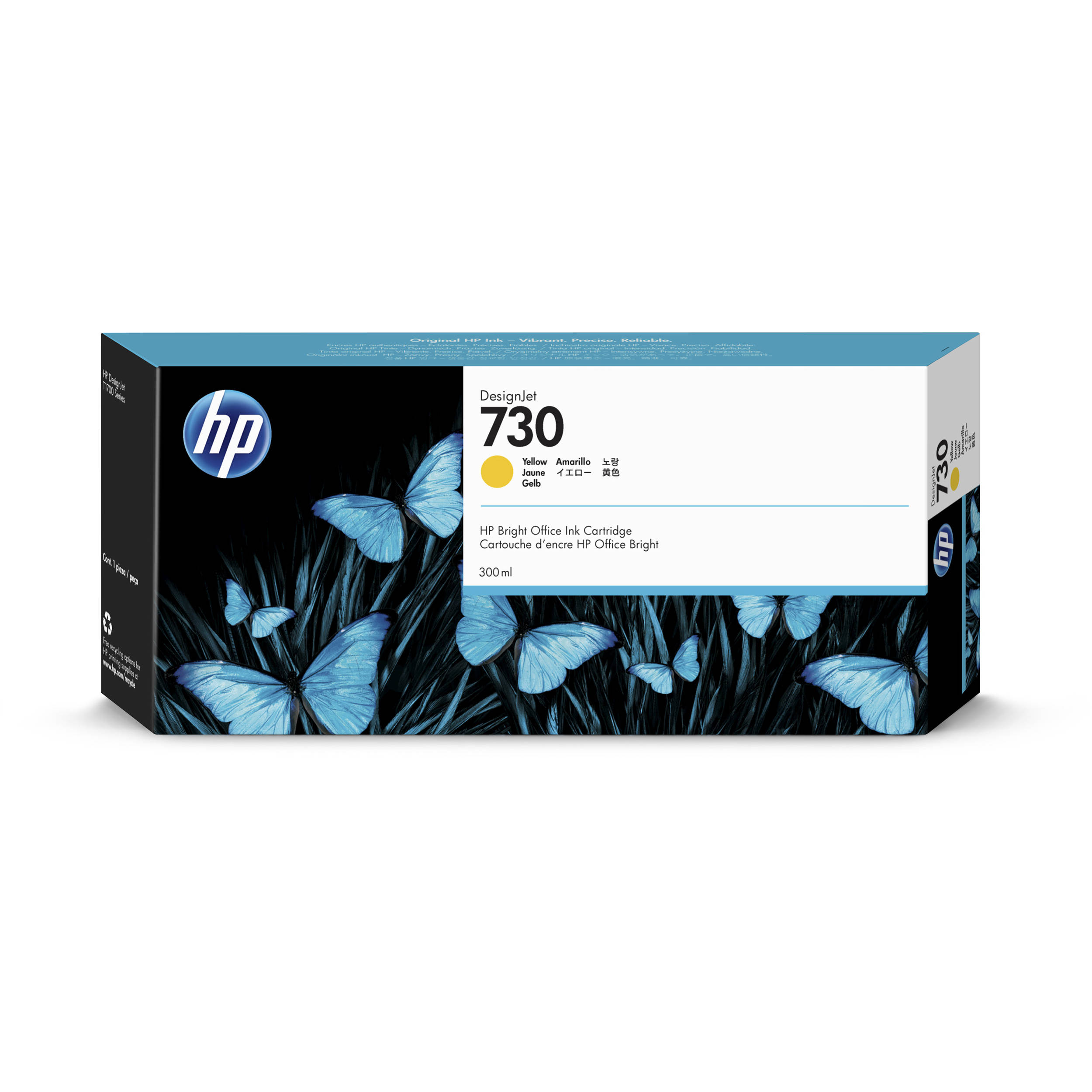 HP 730 Yellow Ink Cartridge (300mL)