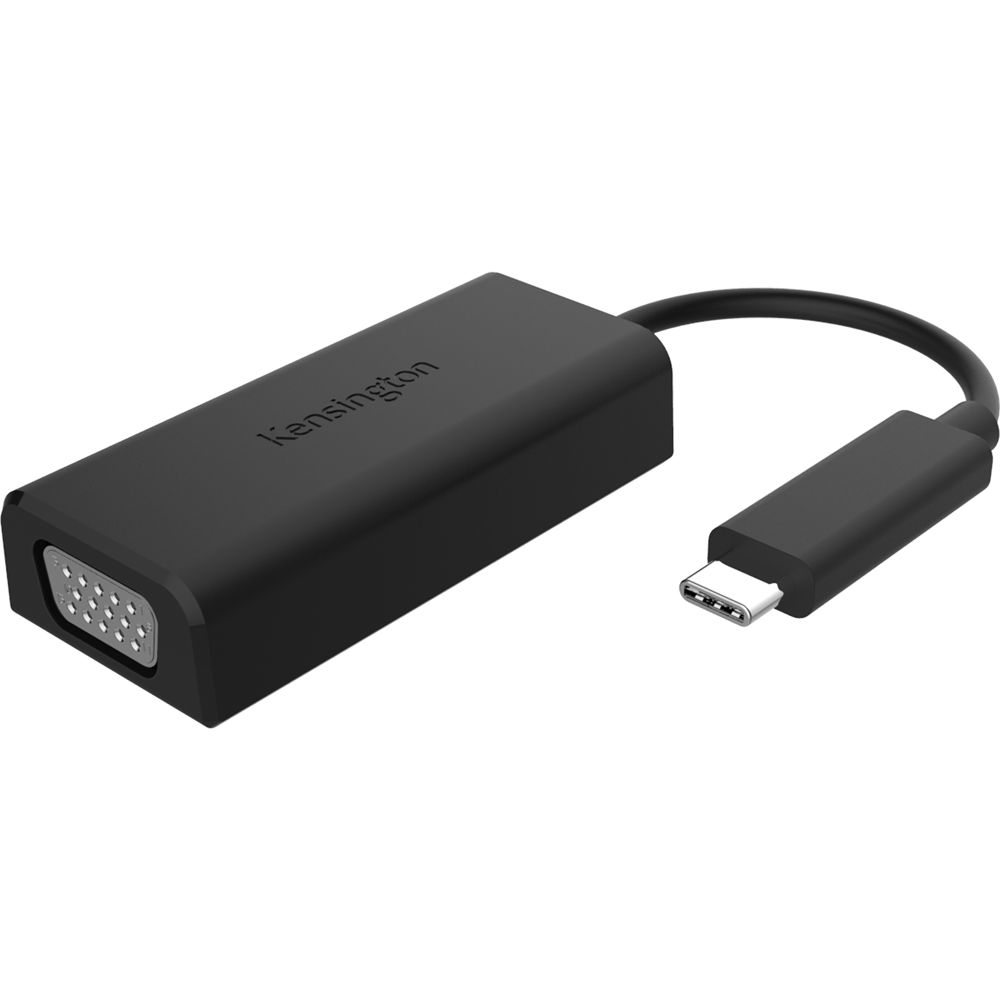 Kensington CV2000V USB Type-C Male to VGA Female Full HD Video Adapter