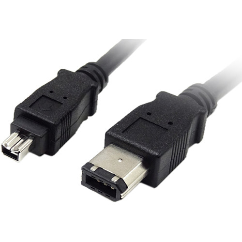 Tera Grand FireWire 400 1394a 6-Pin Male to 1394a 4-Pin Male Cable (15')